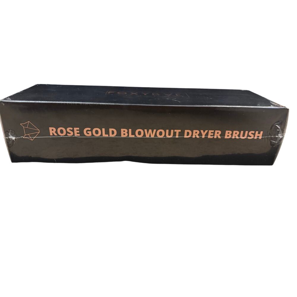 FoxyBae New in Box Blow Out Wide Brush Rose Gold